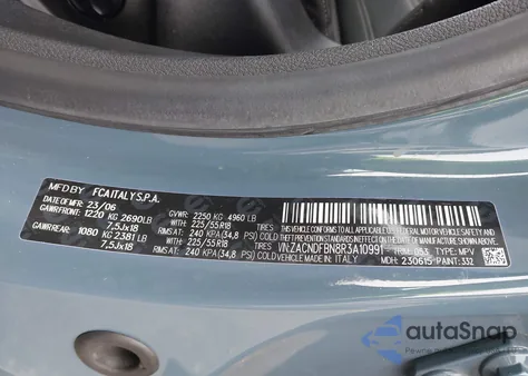 2024 Dodge Hornet Gt Plus Awd z USA, uszkodzony, nr VIN ZACNDFBN8R3A10991